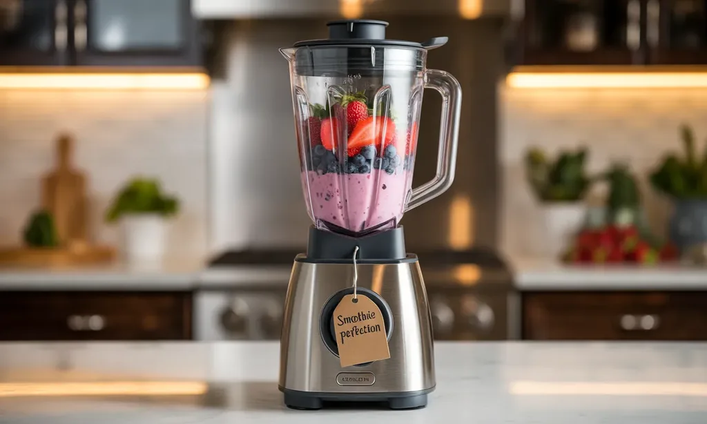 Berry and oat smoothie