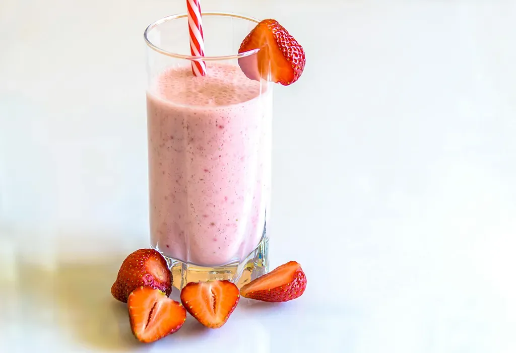Avocado and ginger smoothie