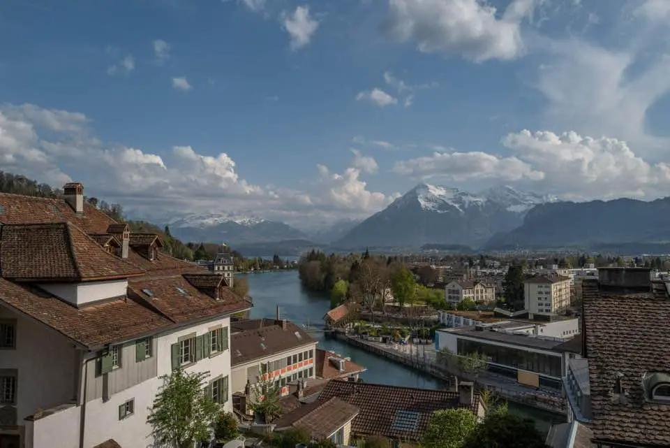 Cityscape from Thun