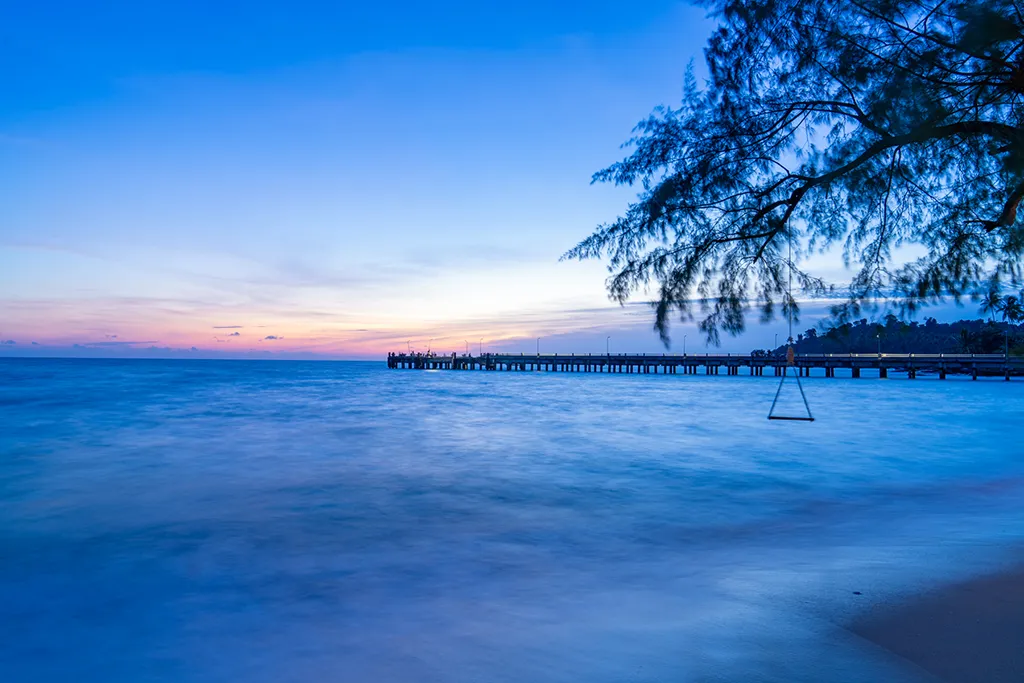 sunset at. Koh kood