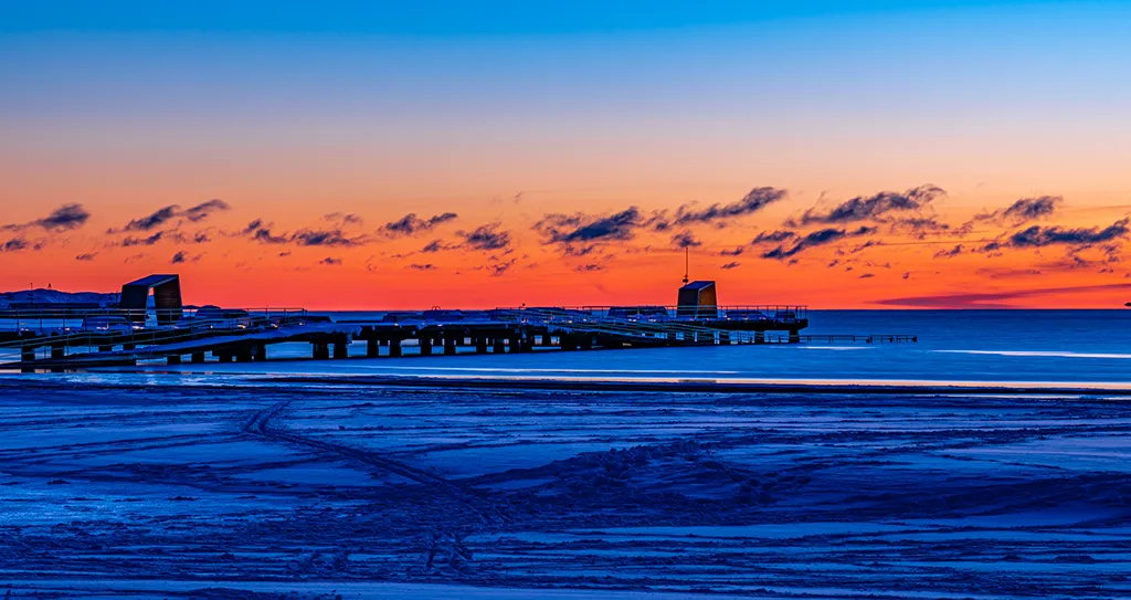 Sunset at the Bay
